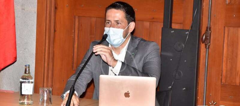 Héctor Suárez, hoy en su despedida como Alcalde de Telde/Francisco Javier Santana.